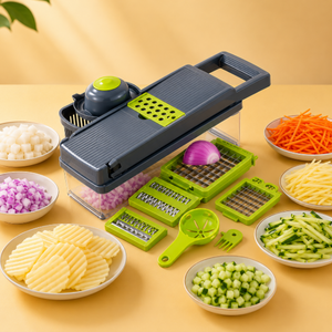 16-in-1 Veggie Chopper That Cuts Meal Prep From 40 Minutes to 5