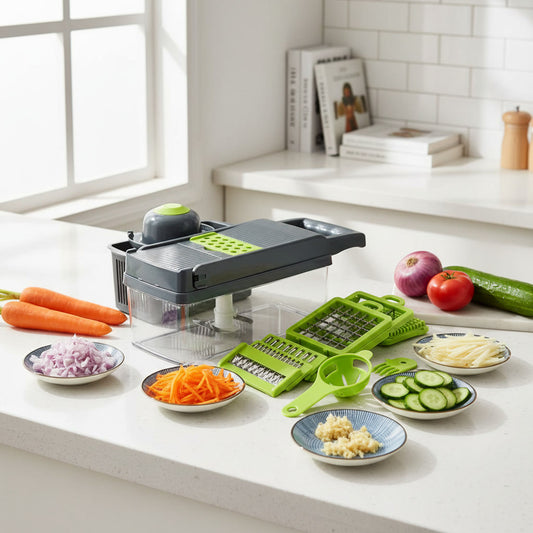 16-in-1 Veggie Chopper That Cuts Meal Prep From 40 Minutes to 5