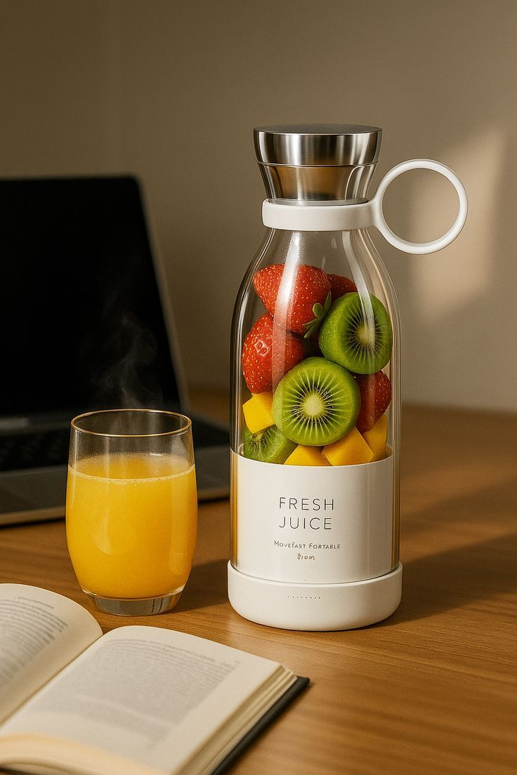 PortableBlend™ 350ML USB Rechargeable Juicer Cup